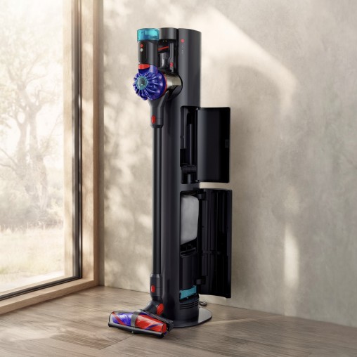 Пылесос Dyson V10 Konical + система автоматической очистки Dok вертикальный/беспроводной