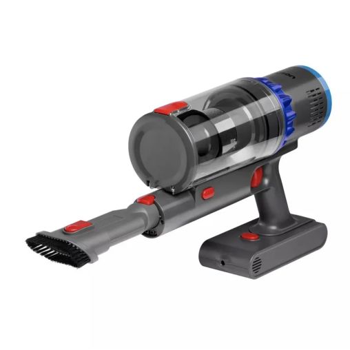 Пылесос Dyson V15 GM Detect Fluffy вертикальный/беспроводной Blue/Nickel