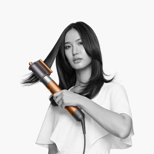 Стайлер Dyson Airwrap HS05 (фуксия/яркий никель) Complete Long с чехлом