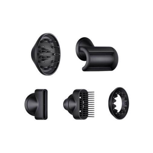 Фен Dyson Supersonic HD07 (синий/медный) с 5 насадками и черным дорожным чехлом