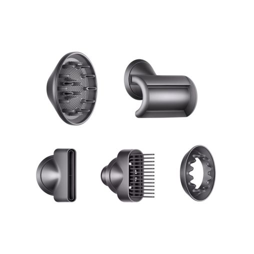 Фен Dyson Supersonic HD07 (медный) с 5 насадками и черным дорожным чехлом