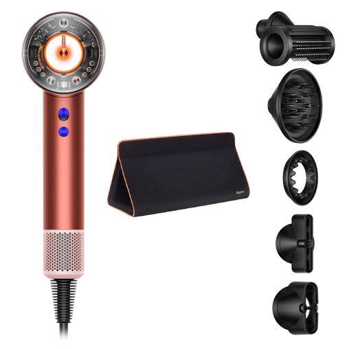 Фен Dyson HD16 Supersonic Nural Strawberry Bronze/Blush Pink + чехол