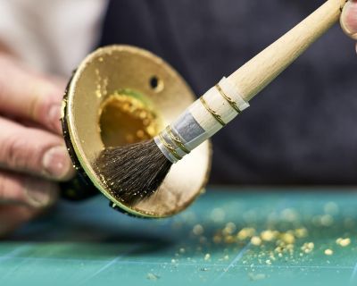 Dyson Supersonic 23.75K Gold: фен с напылением сусальным золотом